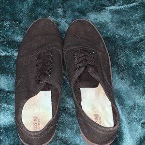 black shoes